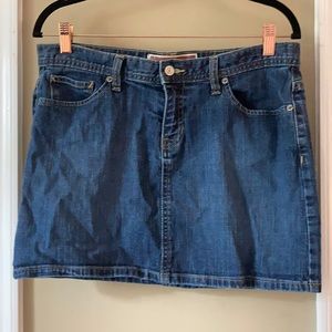 Gap denim min skirt size 10